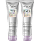 L'Oreal Paris EverPure Silver Care - Juego de champú y acondici...