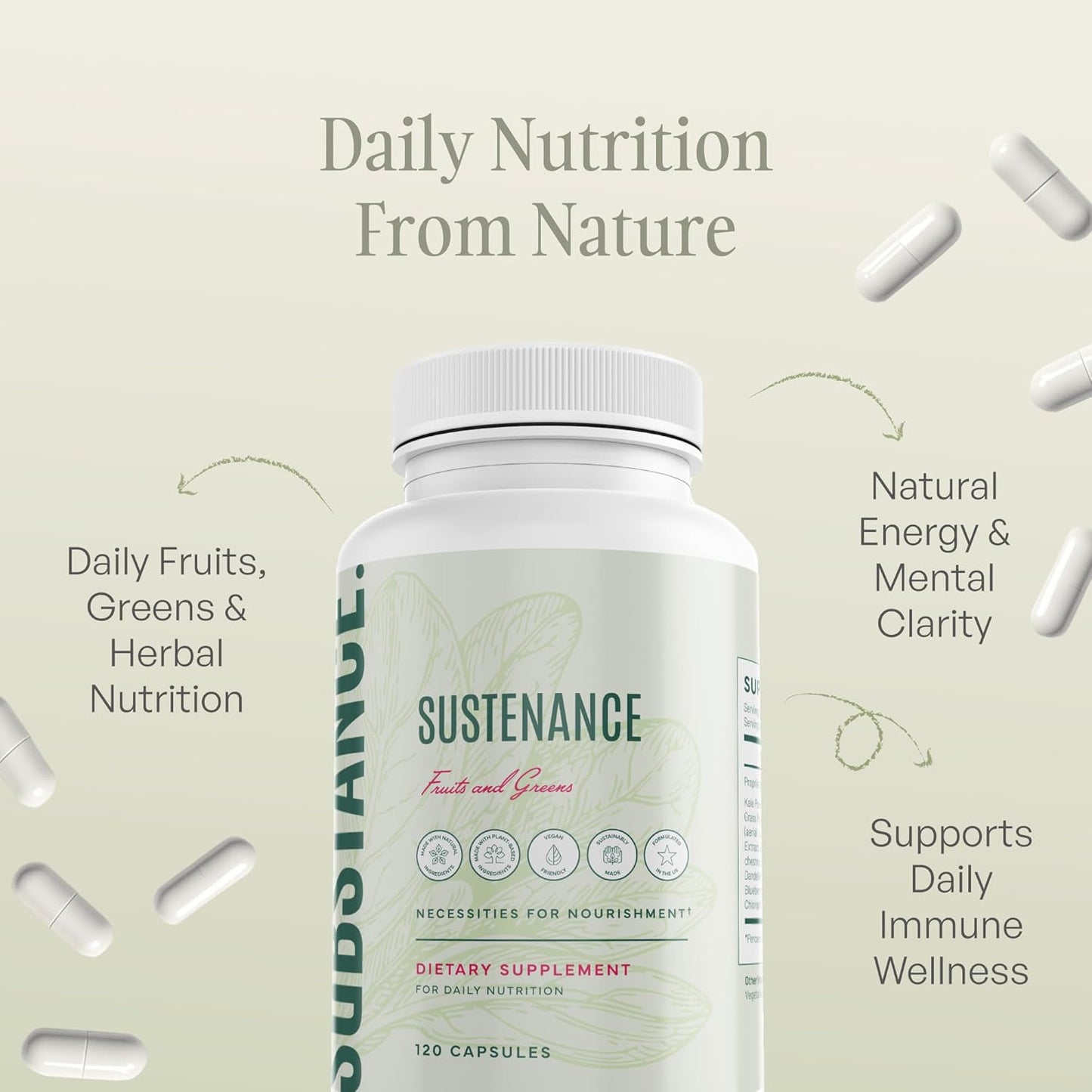 SUBSTANCE. - Nature's Sustenance - Suplemento diario de verdura...