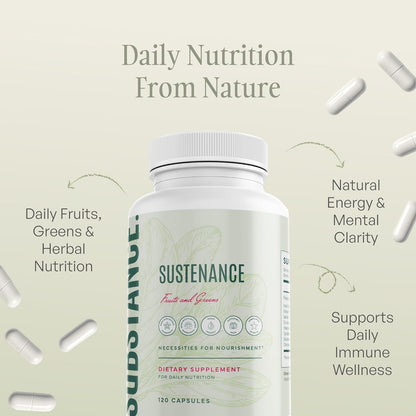 SUBSTANCE. - Nature's Sustenance - Suplemento diario de verdura...
