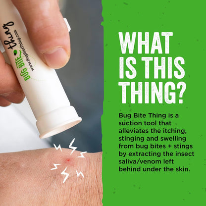 Bug Bite Thing alivio natural de picadura de insectos, sin productos químicos, BBT0001, 1 unidad, Blanco, 1