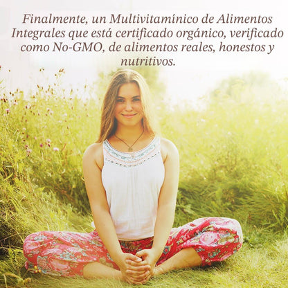 Suplemento multivitamínico orgánico Garden of Life, para mujer, tab...