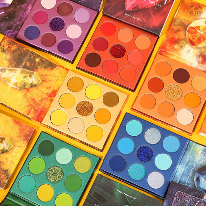 docolor Paleta de sombras de ojos de 54 colores, paleta de sombras...