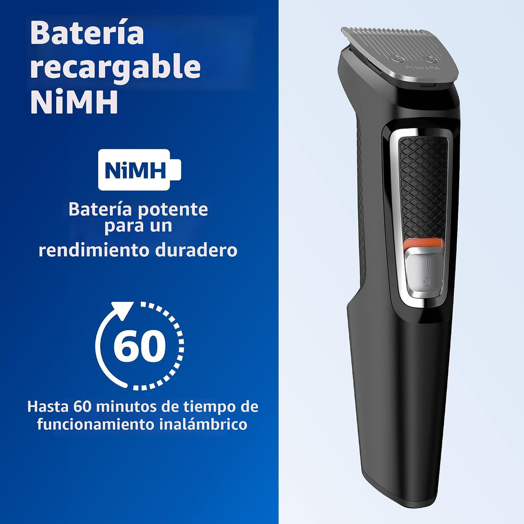 Norelco Philips Multi Groomer MG3740\/40 - Kit de aseo para barba,...