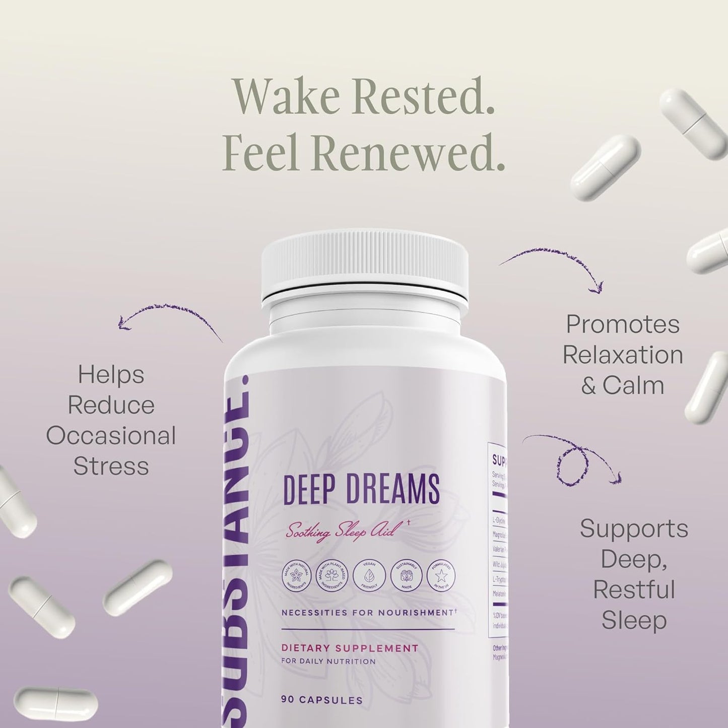SUBSTANCE. Nature's Deep Dreams - Ayuda calmante para dormir \u...