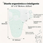 Paquete de 3 sacos de dormir orgánicos para bebé - Mantas envolvent...