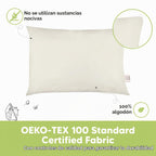 KeaBabies Paquete de 2 almohadas para niños de 2 años a 5,13 x 18 p...