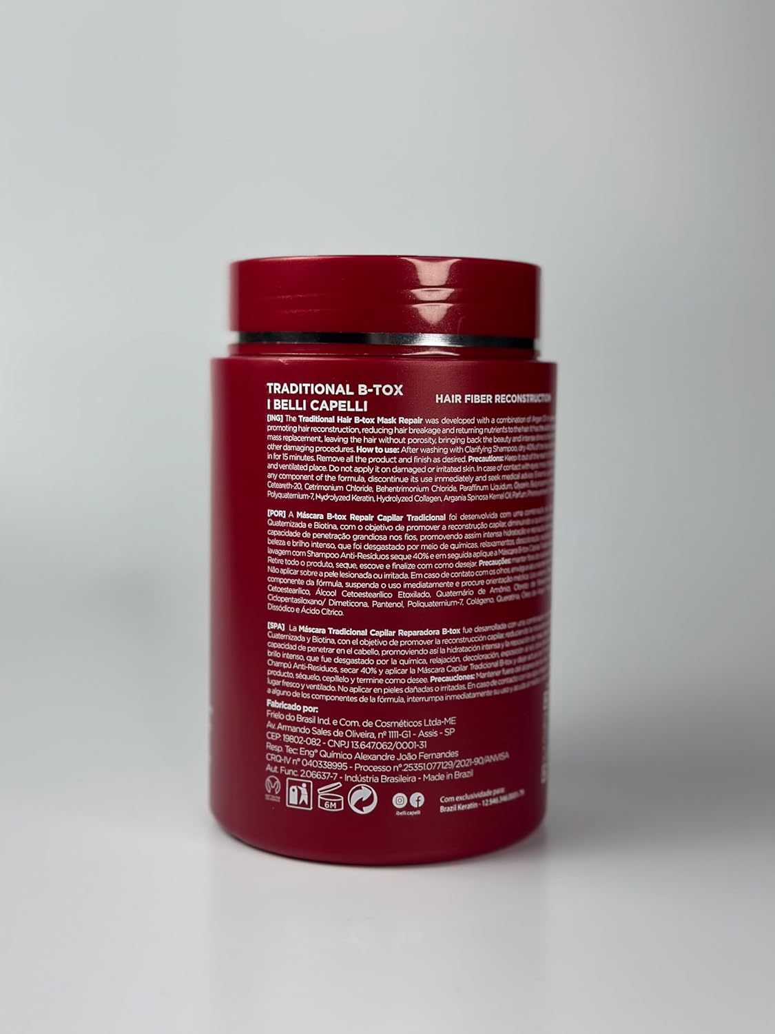 I Belli Capelli Ravenna Repair Hair B-tox -Cirugia Capilar para el...