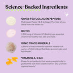 Lemme Gomitas de colágeno Glow para cabello grueso, uñas fuertes y...