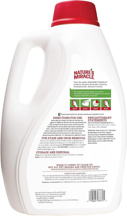 Nature's Miracle Destructor de Orina Plus para Gatos, Fórmula E...