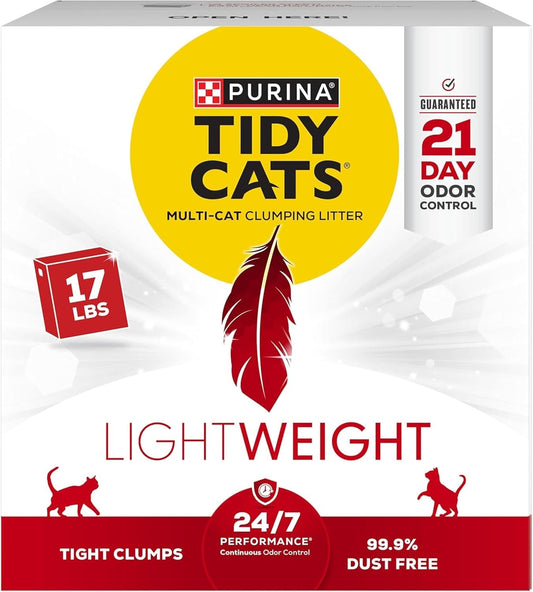 Purina Tidy Cats LightWeight 24\/7 Performance Control de Olores, M...