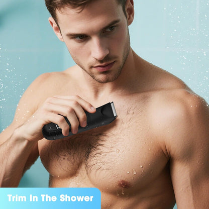 Manscape - Recortadora de cuerpo y bola para hombres, recortadora d...