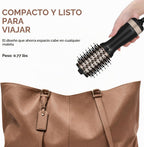 Aima Beauty Pequeño cepillo automático del secador de pelo del volt...