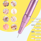 MOCOWIND - Taladro de uñas portátil profesional 35000 RPM, máquina...