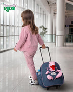 Naturally KIDS Maleta para niños pequeños con juguete de dinosaurio...