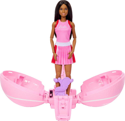 Barbie Muñeco y accesorios de jugador de tenis con muñeca Brunette...