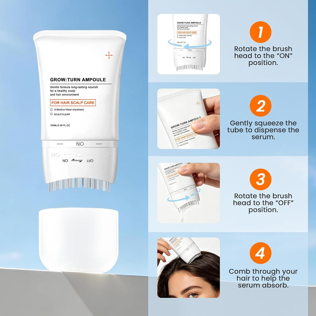 Suero para el crecimiento del cabello, suero para el cabello, suero...