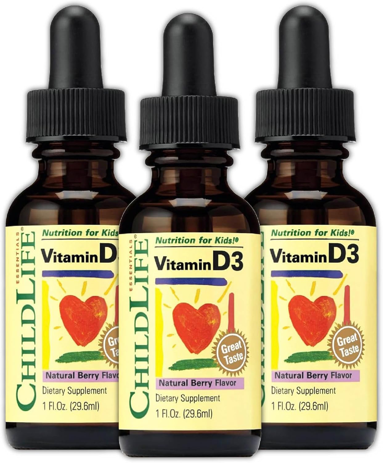 Vitamina D3 Child Life, 3, 3