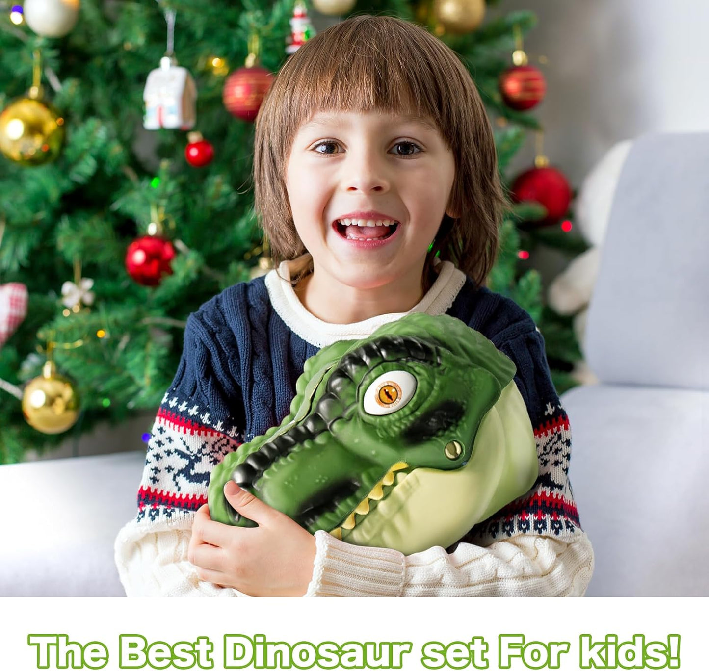 RISUNTOY - Juguetes de dinosaurios para niños de 3 a 5 años, juego...