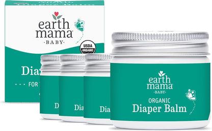 Earth Mama Bálsamo orgánico para pañales de 2 onzas | Crema de paña...