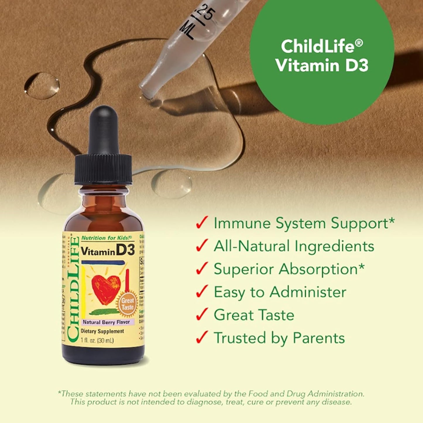 Vitamina D3 Child Life, 3, 3