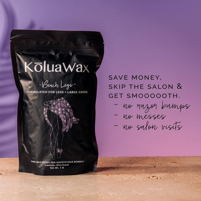 KoluaWax Perlas de Cera Dura para Depilación \u2013 Fórmula para Ca...