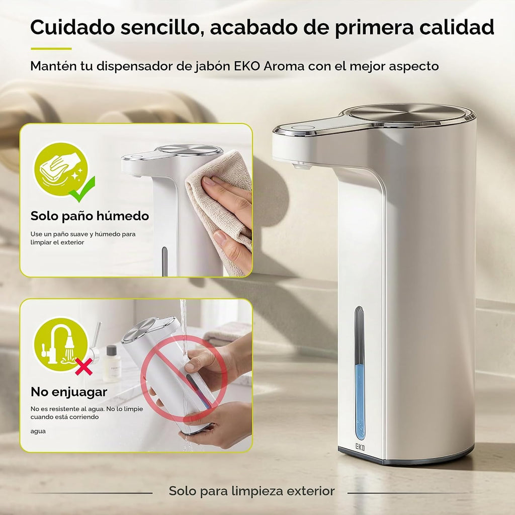 EKO Dispensador de jabón automático sin contacto Aroma para baño y...