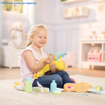 Melissa &amp; Doug Mine to Love - Juego de cambio y baño para muñec...