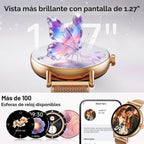 Gydom Reloj inteligente para mujeres y hombres, rastreador de activ...
