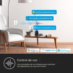 Kasa Matter - Enchufe inteligente con monitoreo de energía, KP125MP...