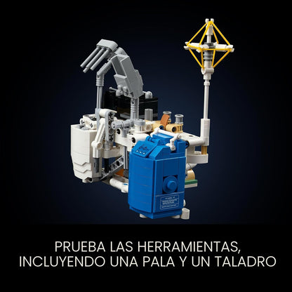 LEGO Technic NASA Apollo Lunar Roving Vehicle LRV Set de construcción - Kits de manualidades para adultos, mayores de 18 años - Set de construcción de rover espacial con detalles auténticos - Regalo