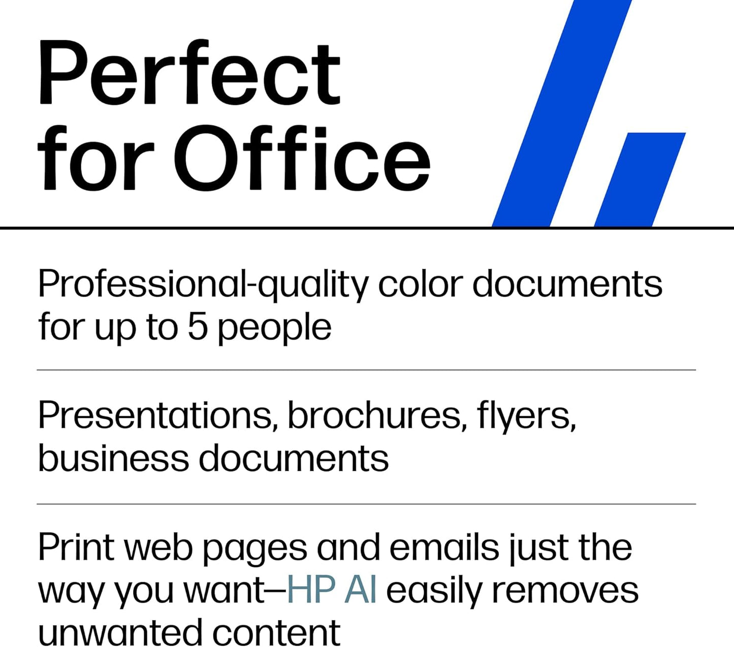 HP OfficeJet Pro 9135e Impresora inalámbrica todo en uno a color por inyección de tinta, imprime, escanea, copia, fax, ADF, impresión a doble cara ideal para la oficina, prueba de 3 meses de tinta