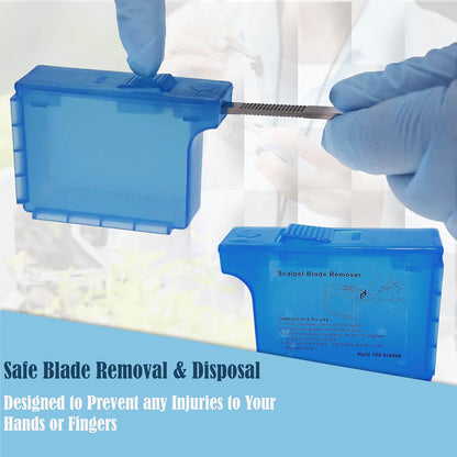 10R Dermaplaning Kit profesional \u2013 Paquete de 100 cuchillas de...