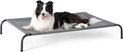 Bedsure - Cama elevada para perros, con patas antideslizantes, marc...