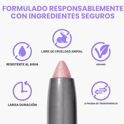 Wonderskin IYKYK - Barra de sombra de ojos de larga duración, sombr...