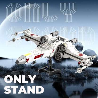 Soporte de exhibición para Lego X Wing (paquete de 2), soporte mejorado para Lego N-1, TIE Bomber, Fighter 75301 75325 75347 75333 75346 60226, regalo para niños y fanáticos (52 piezas)