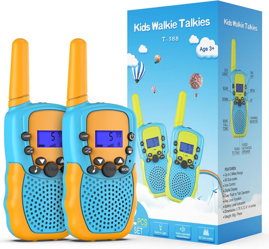 Selieve Juguetes para niños y niñas de 3 a 12 años, Walkie Talkies...
