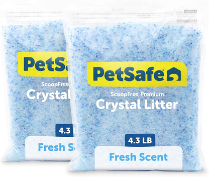 PetSafe ScoopFree Arena de Cristal Premium para Gatos - Supera a la...