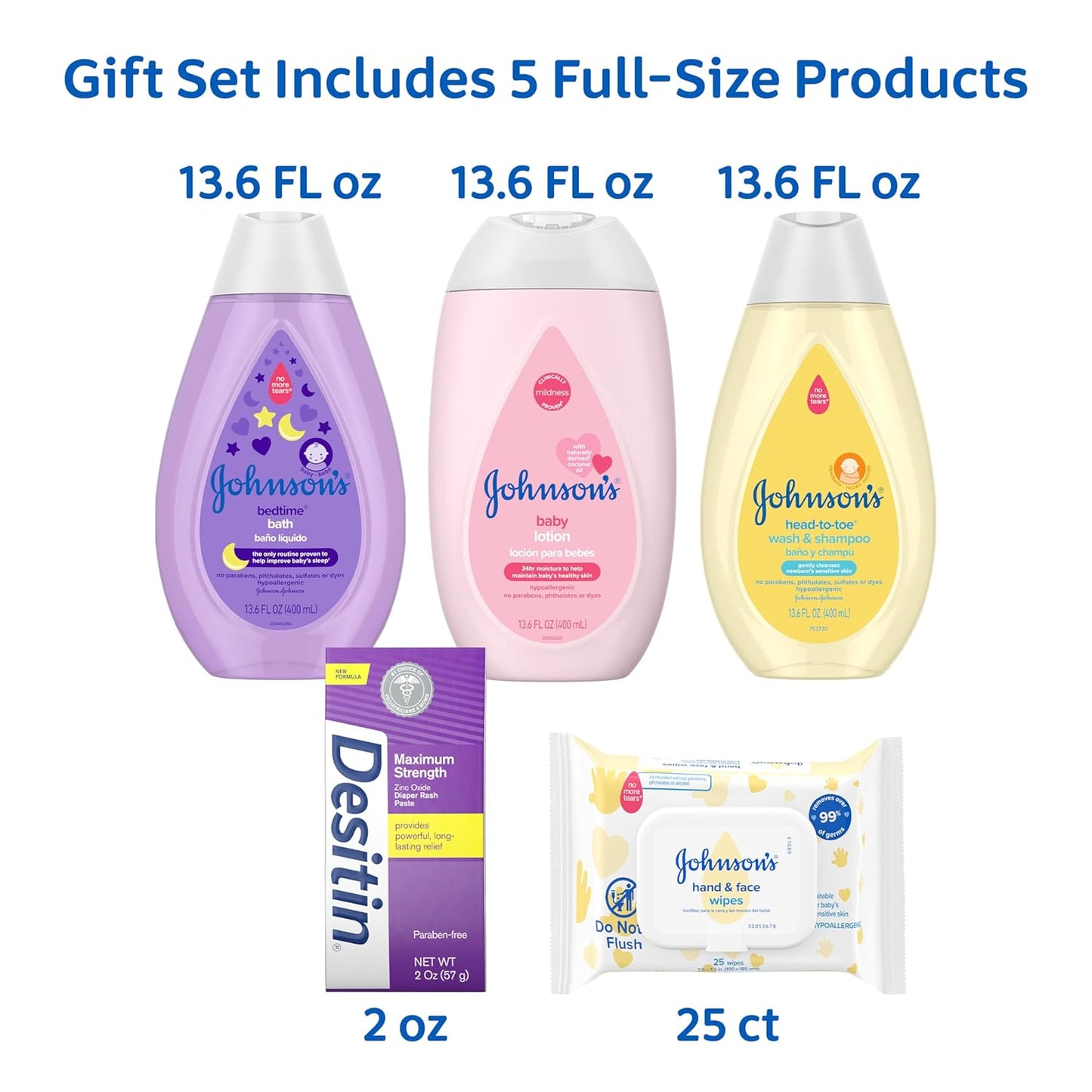 Johnson's Baby Aquí Viene Bebé - Set de regalo para bebés, esen...