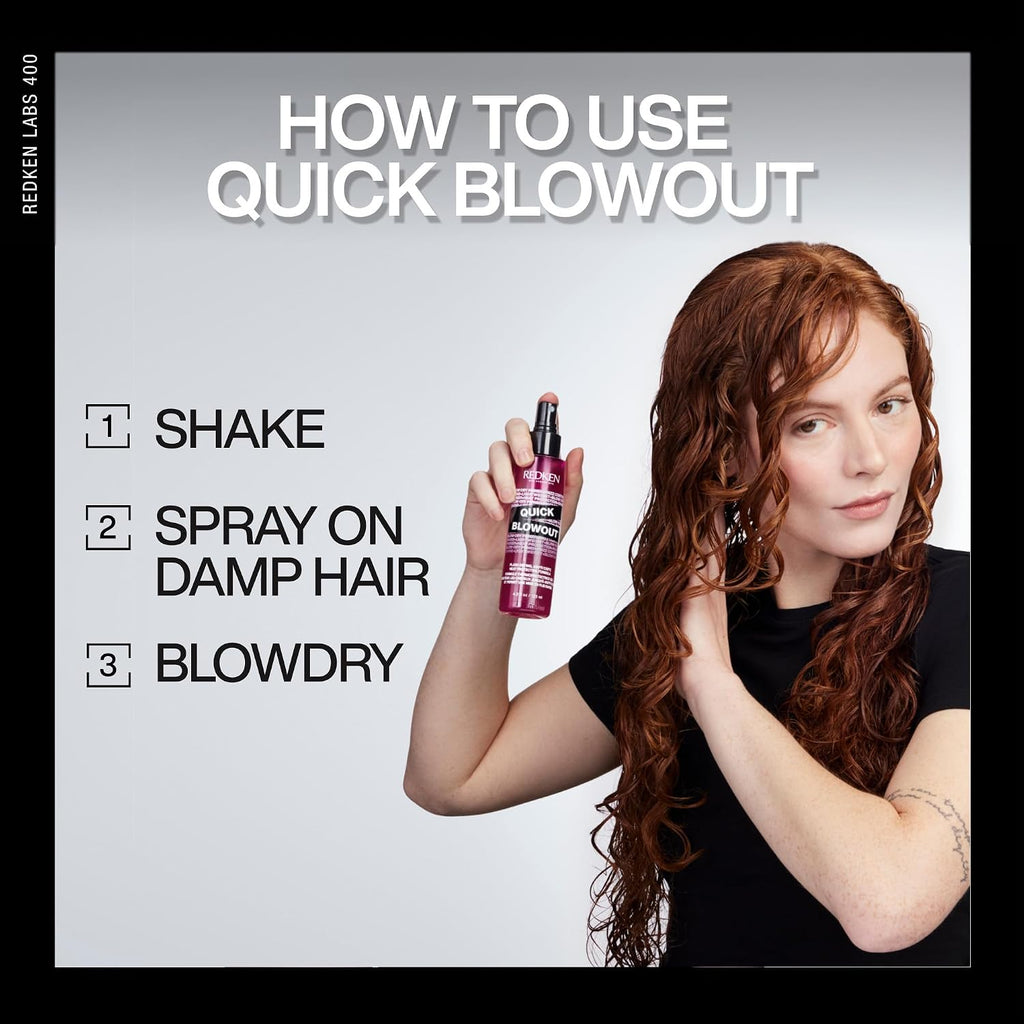 Redken Spray Protector Térmico para Secado Rápido para Todos los Ti...