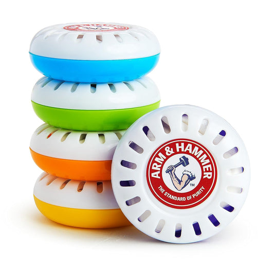 Ambientador Munchkin Arm and Hammer para el cuarto del bebé, Púrpura
