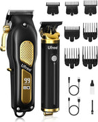 Ufree Maquinilla de afeitar eléctrica para hombres, recortadora de...