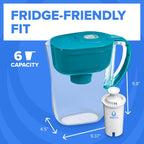 Brita Jarra pequeña con filtro de agua de 6 tazas, incluye 1 filtro...