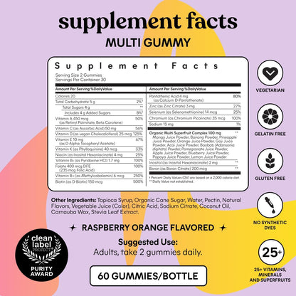 Lemme Gomitas multivitamínicas para mujer, apoyo nutricional diario...