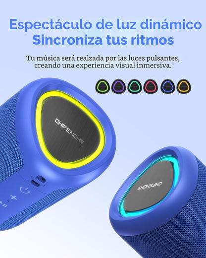 Altavoz Bluetooth portátil Esenciales para vacaciones en la playa:...