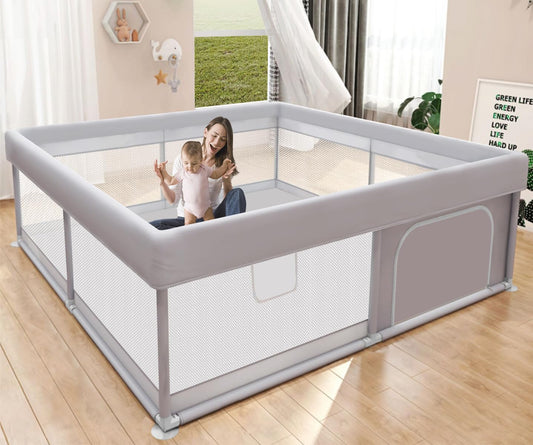 Hiaksedt Corralito, cerca de 50 x 50 pulgadas para bebés y niños pe...