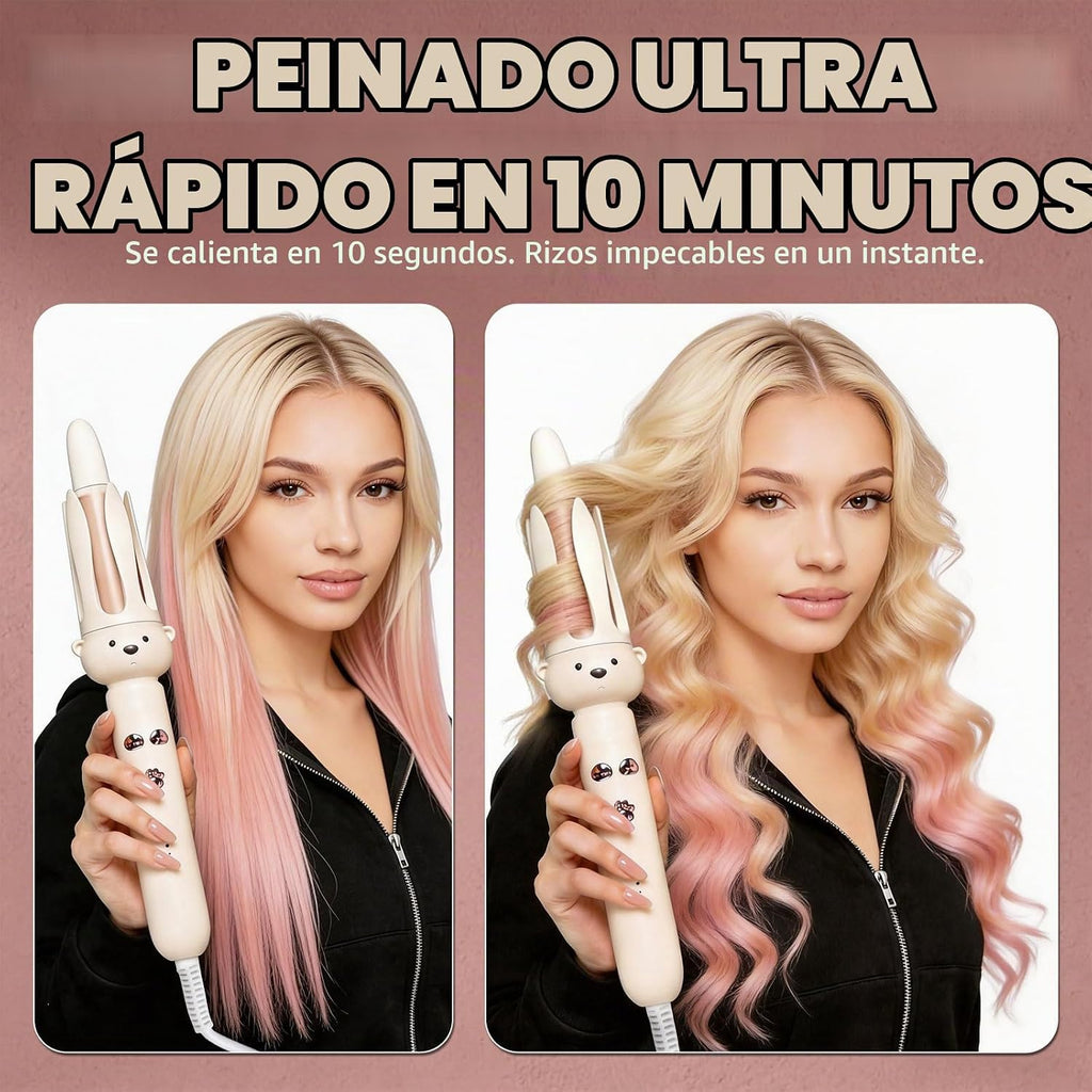 Barra de rizado perezoso completamente automática PretiHom, rizador...