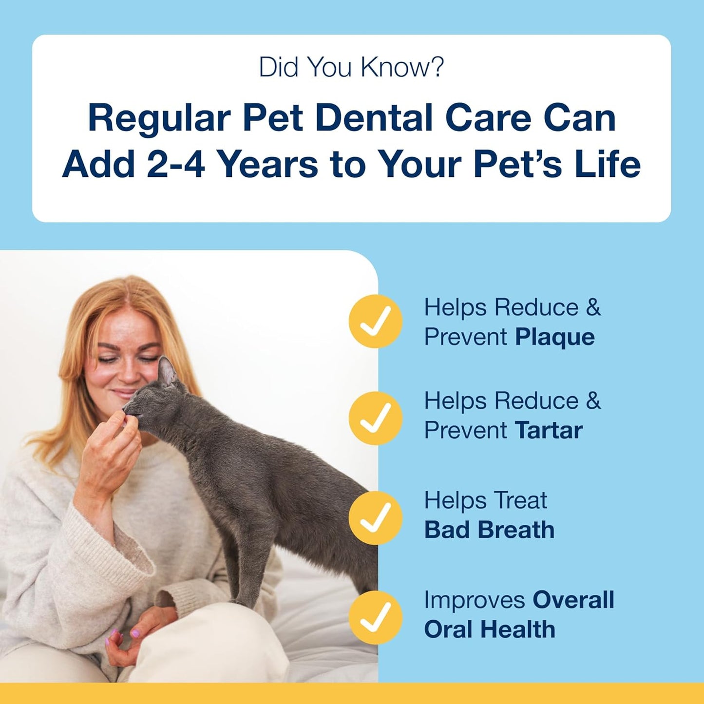Masticables blandas ProDen PlaqueOff con kelp natural - para gatos...
