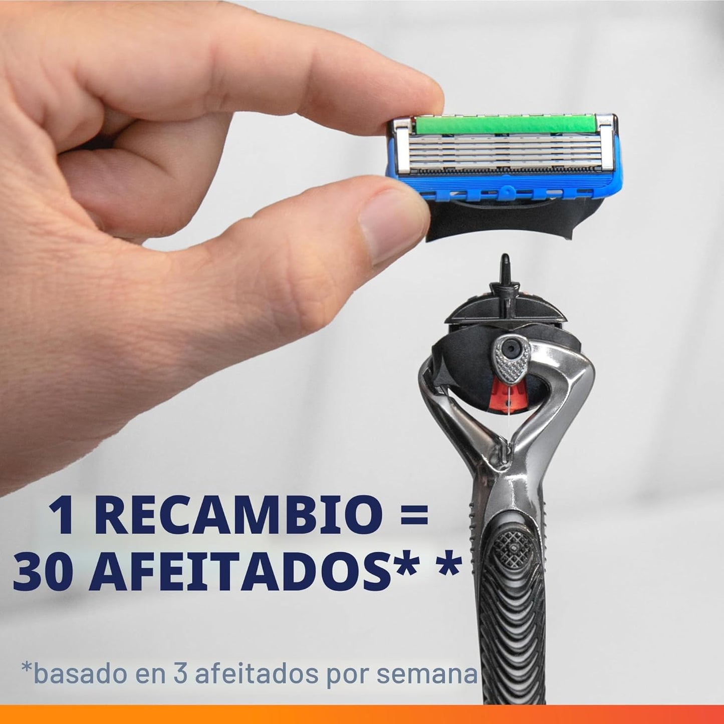 Gillette Fusion5 Proglide - Maquinilla de afeitar para hombre, 5 cu...