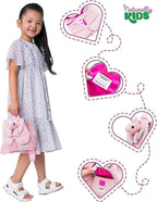Naturally KIDS - Mini mochila Triceratops rosa, regalo para niños 2...