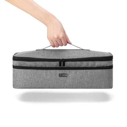 Teamoy Bolsa de almacenamiento de viaje de doble capa compatible co...